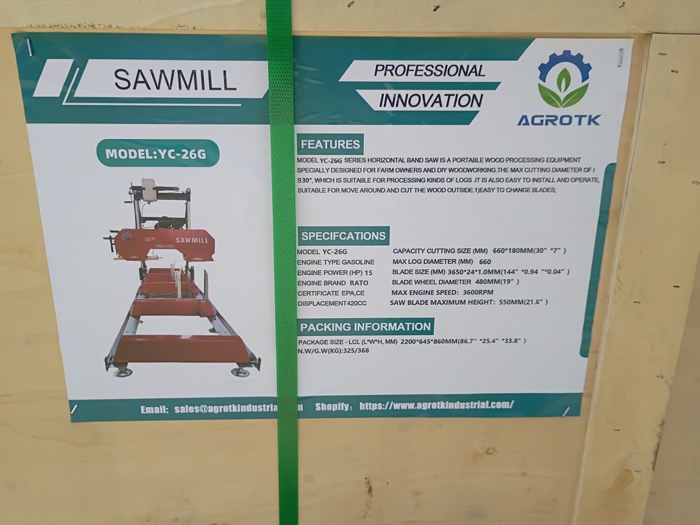 Agrotk Sawmill (YC-26G)