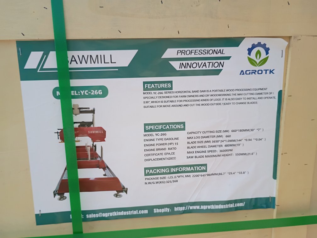 Agrotk Sawmill (YC-26G)