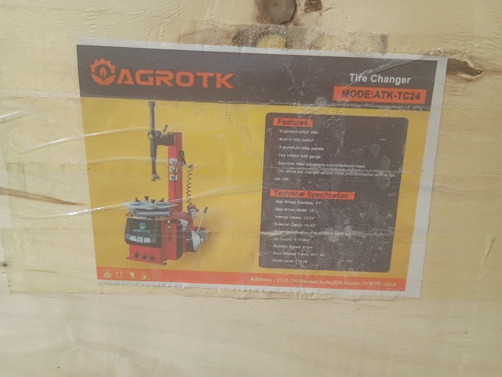 Agrotk Tire Changer