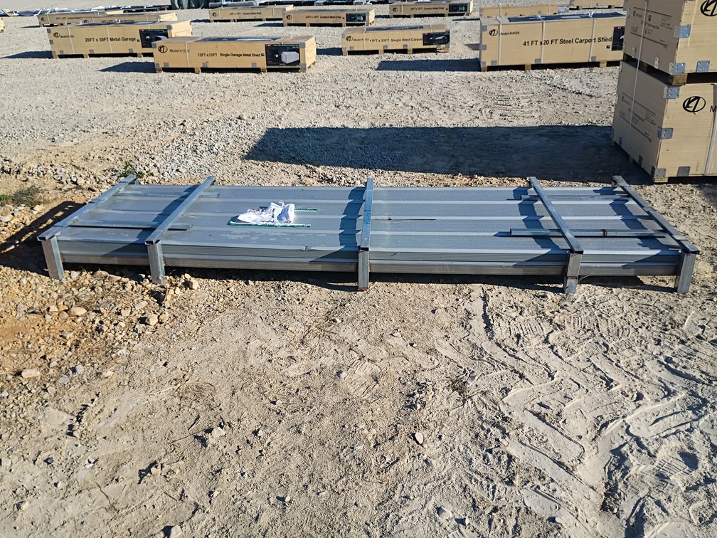 KJ 10' Galvalume Corrugated Steel Panels