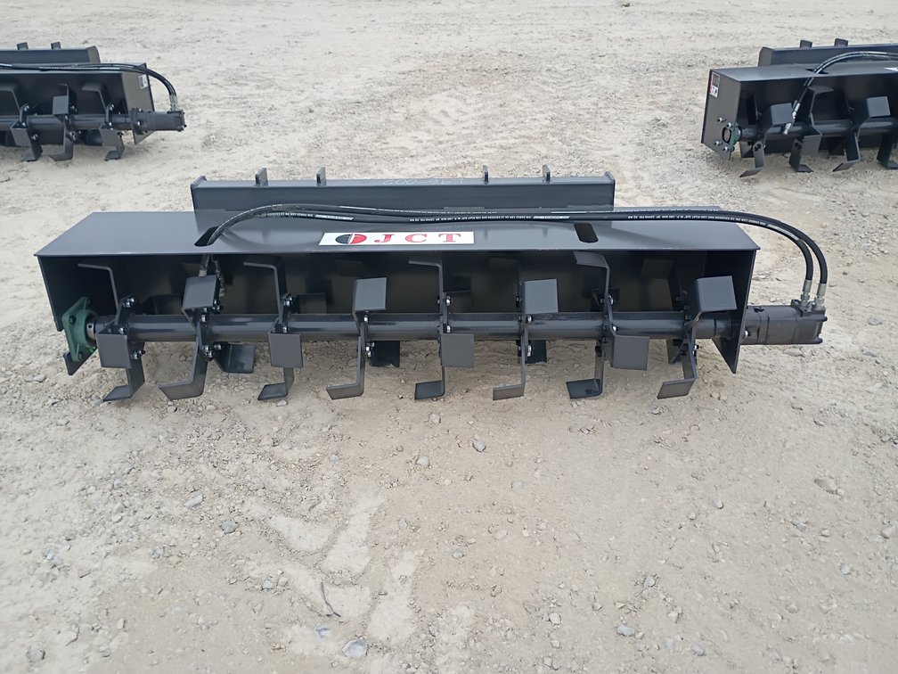 JCT Tiller Skid Steer Attachment