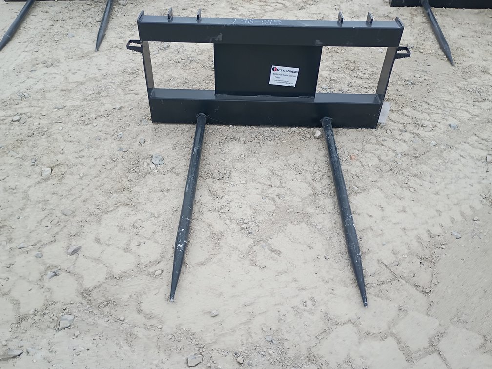 JCT Bale Spear Skid Steer Attachment