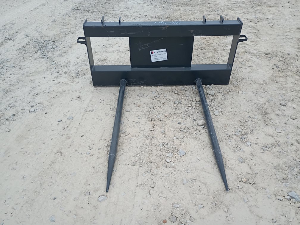 JCT Bale Spear Skid Steer Attachment
