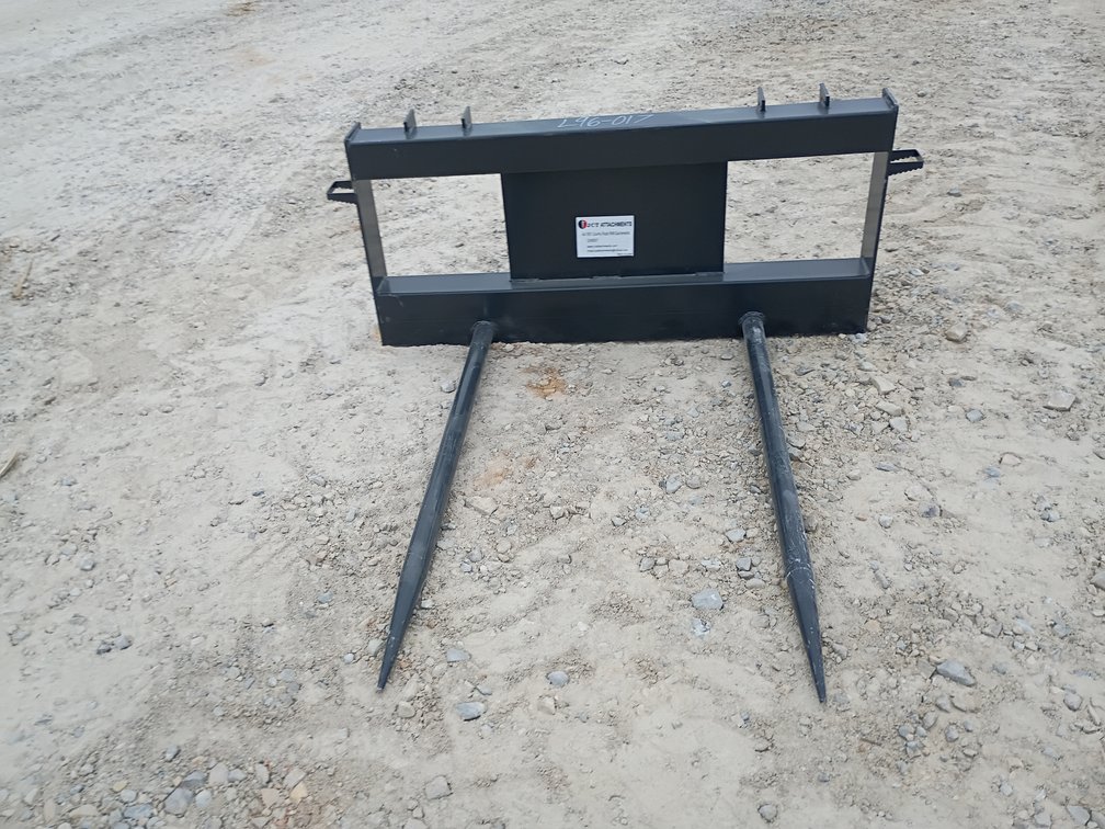 JCT Bale Spear Skid Steer Attachment