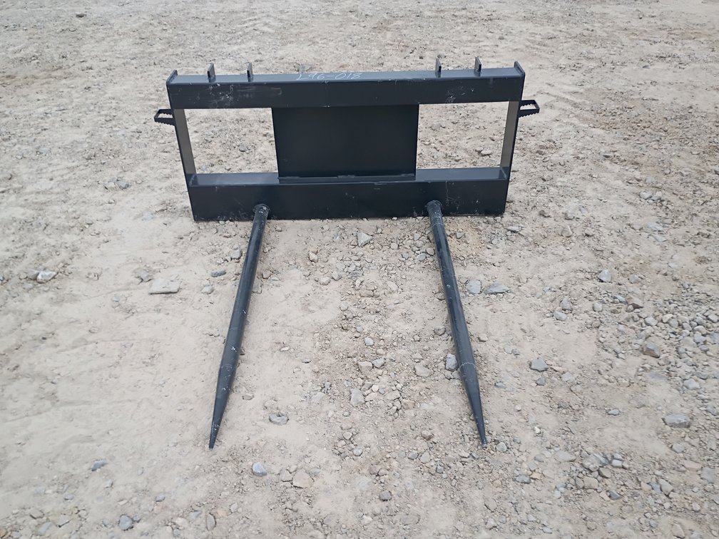 JCT Bale Spear Skid Steer Attachment