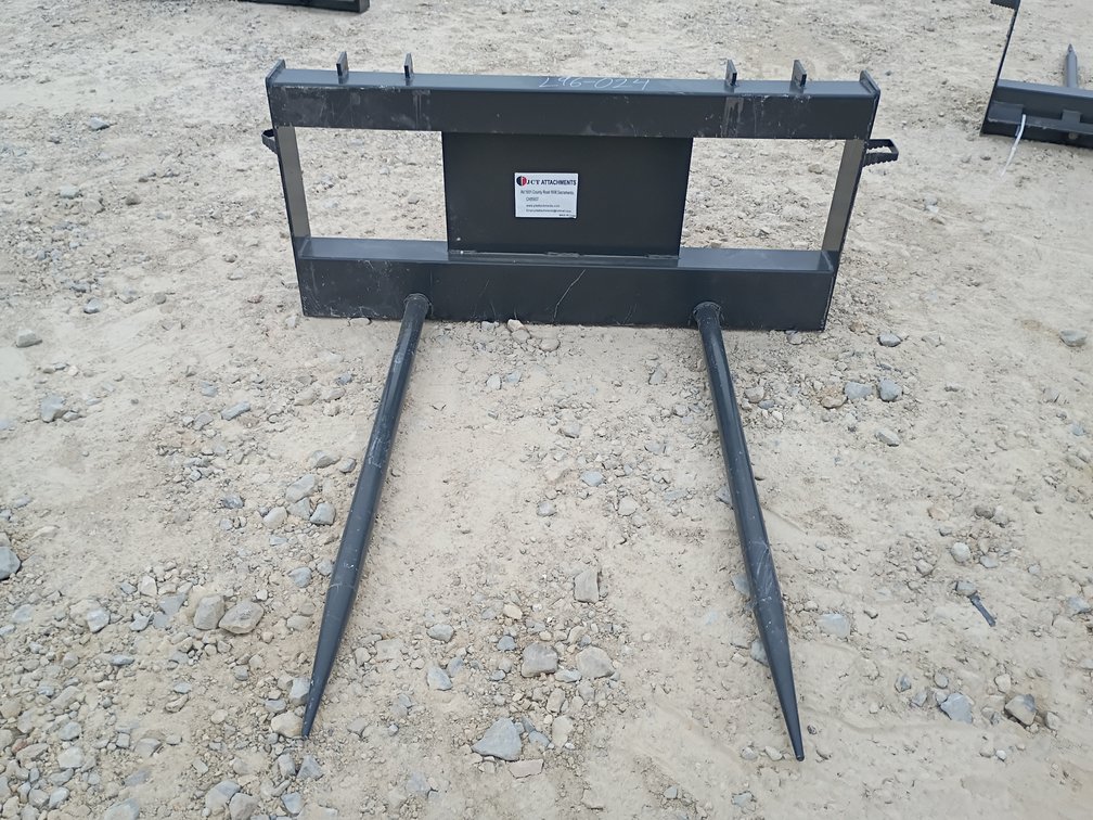 JCT Bale Spear Skid Steer Attachment
