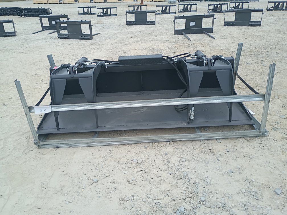 JCT Grapple Bucket Skid Steer Attachment