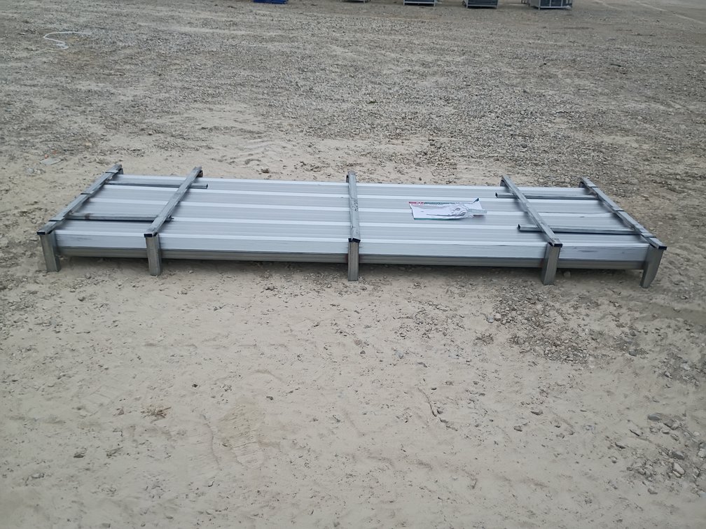 KJ 10' Galvalume Corrugated Steel Panels