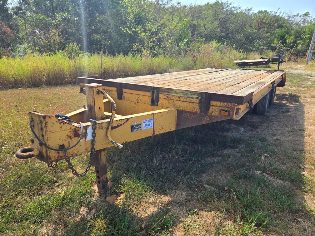 1996 18' Belshe Equipment Trailer
