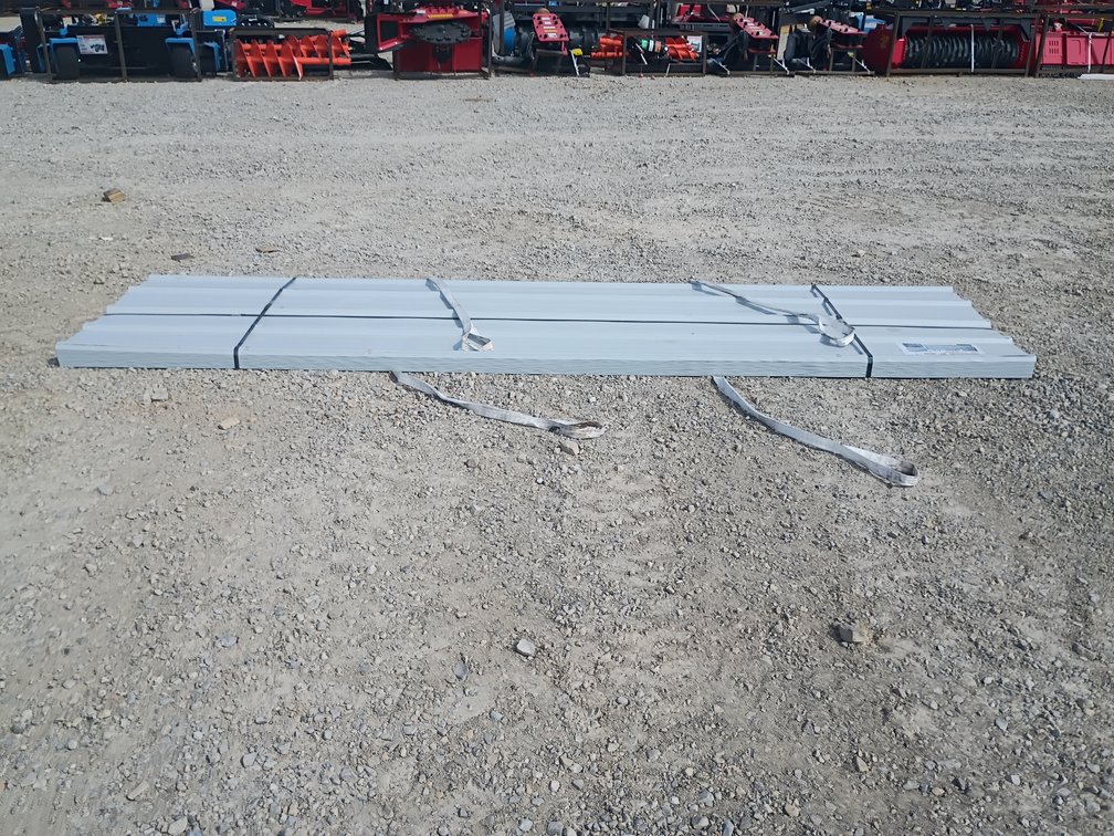 70- White 12' Metal Roof Panels