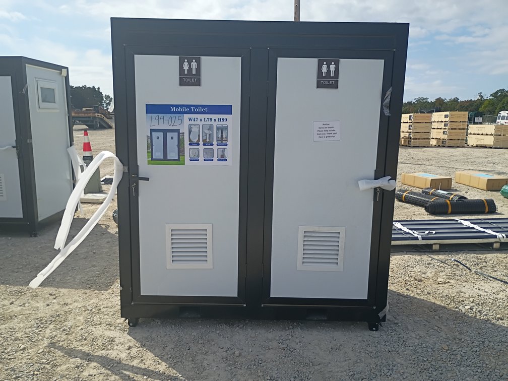 Mobile Double Toilet