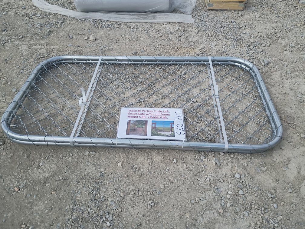 6' Bi-parting Chain Link Fence Gate