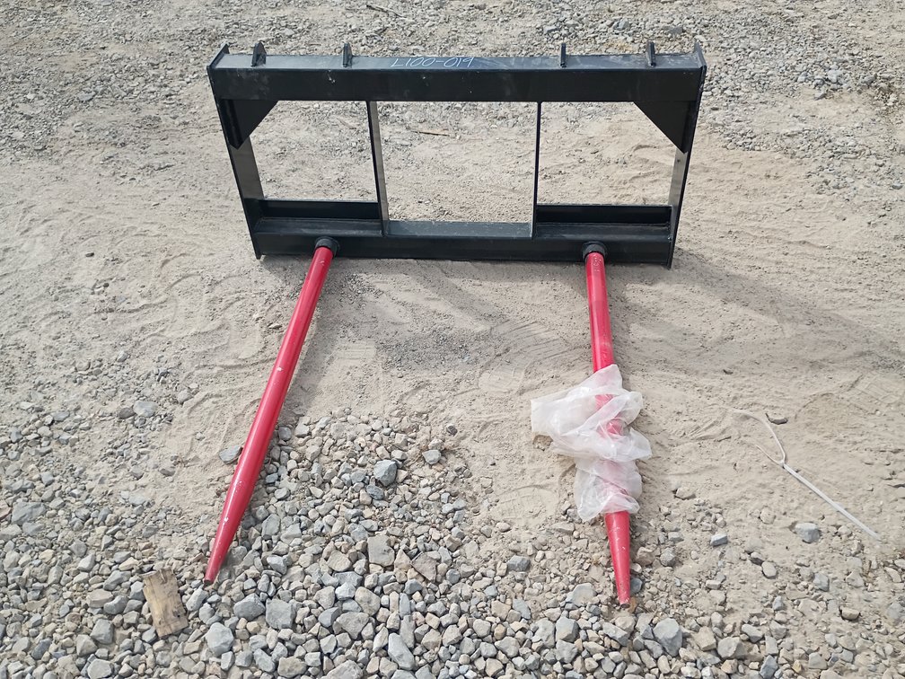 Future Bale Spears Skid Steer Attachment