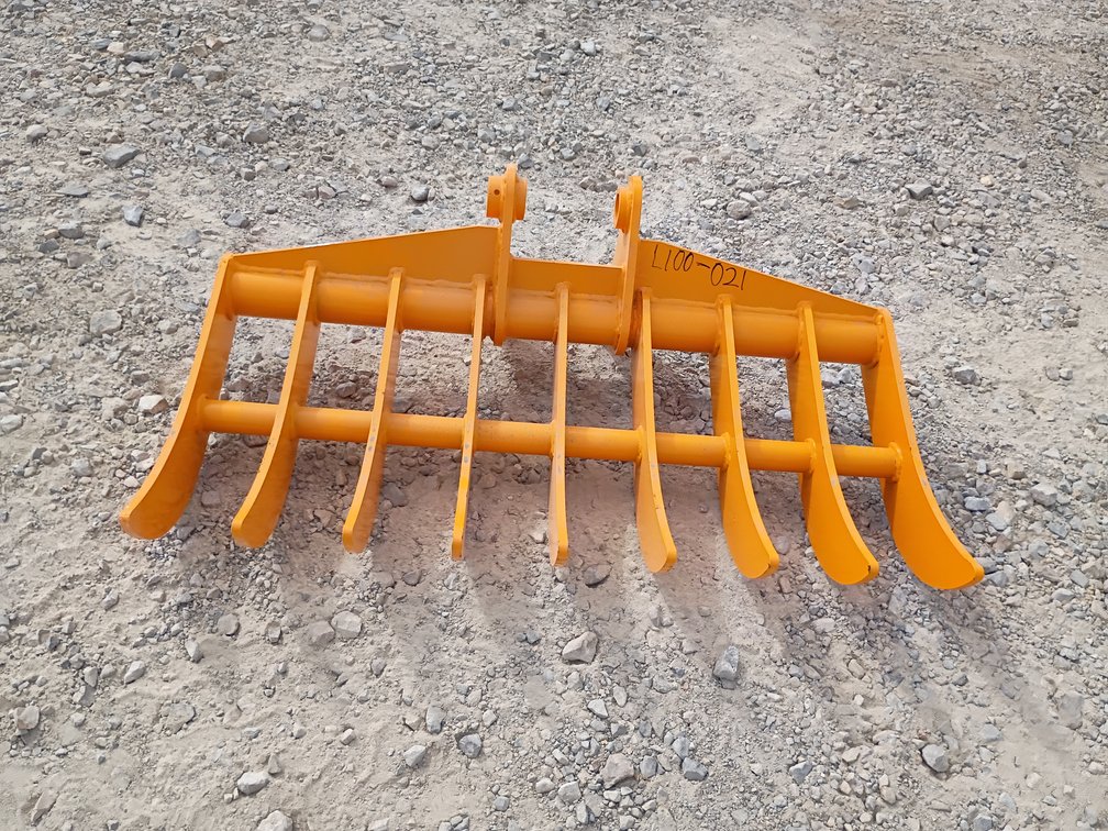 Future 44" Rake Excavator Attachment
