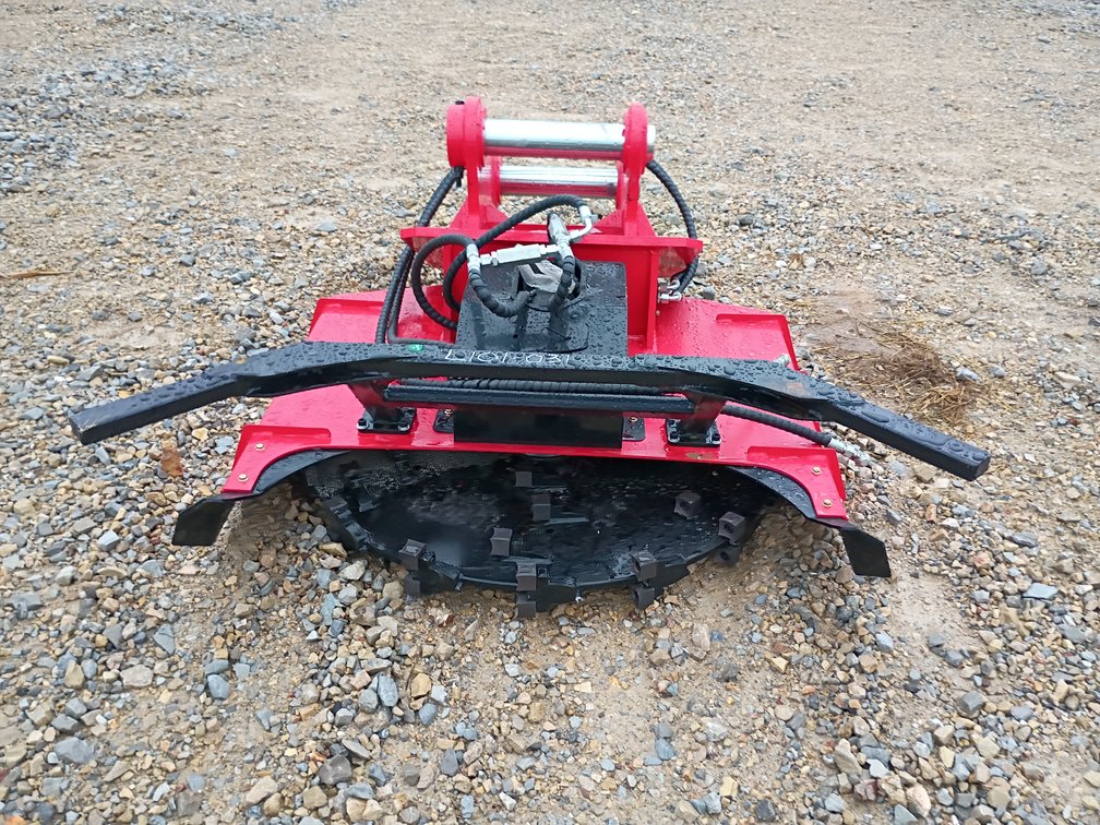 Future Disc Mulcher Excavator Attachment
