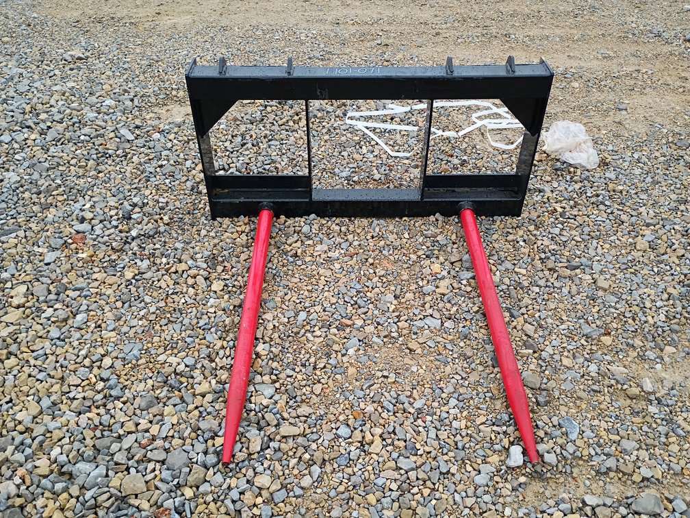 Future Bale Spears Skid Steer Attachment