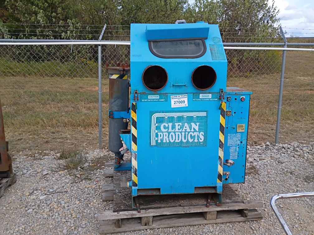 Clean Products Parts Washer Carousel