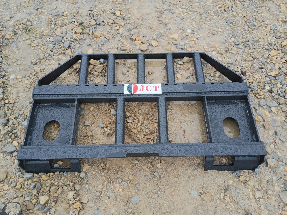 JCT Pallet Fork Frame Skid Steer Attachment [forks not included]