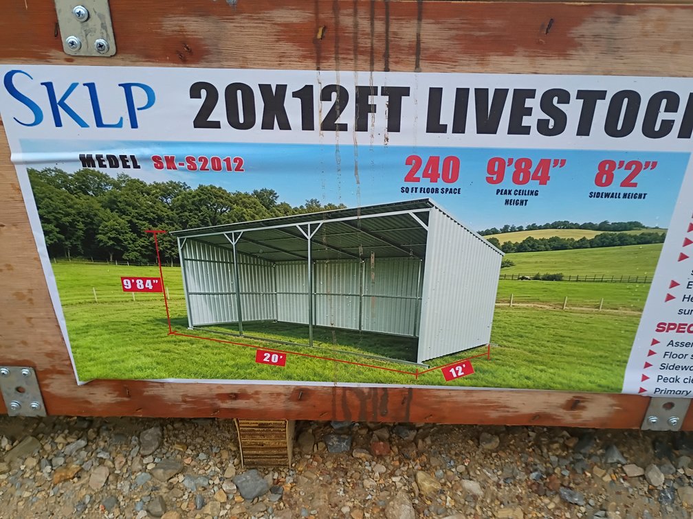 Future 20'x12' Livestock Shed