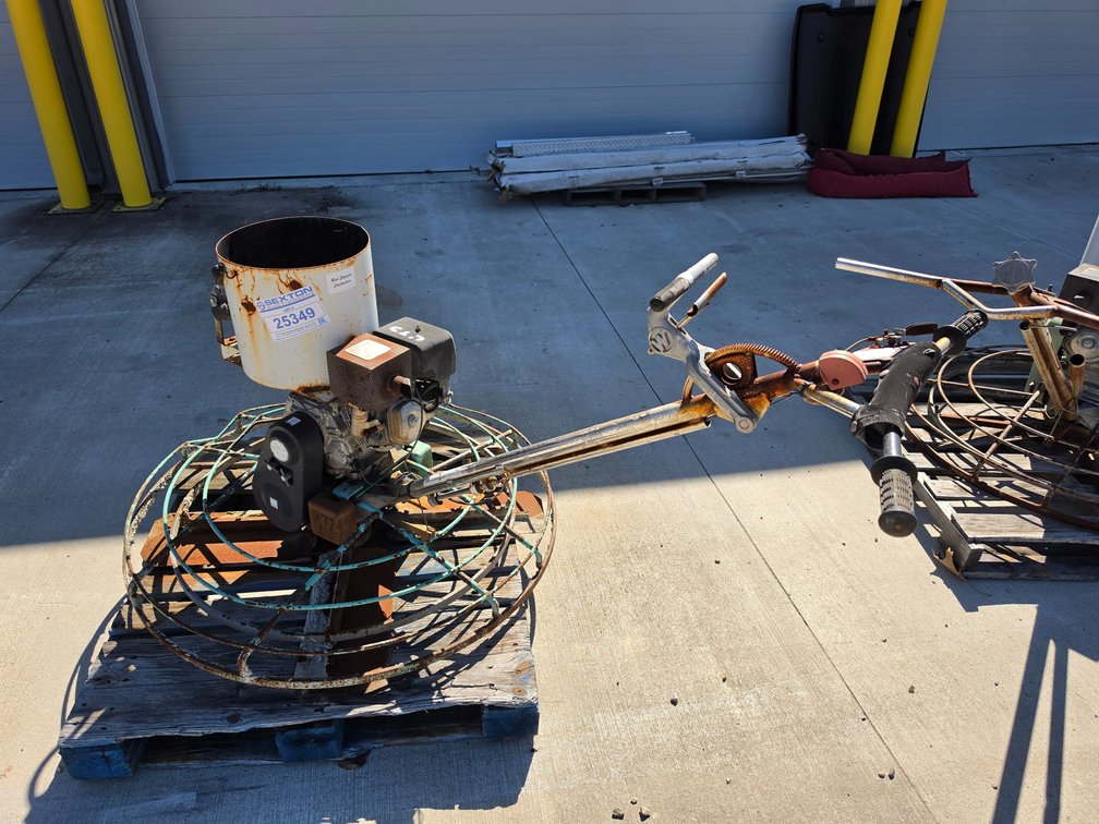 Whiteman Walk-behind Concrete Finisher