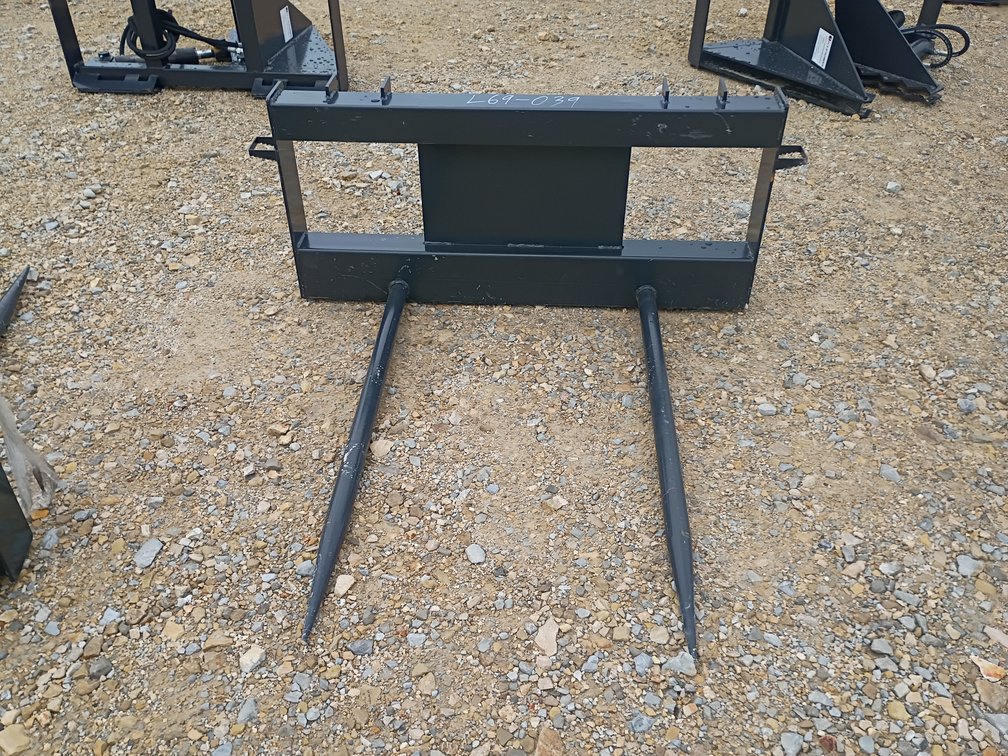 JCT Bale Spear Skid Steer Attachment