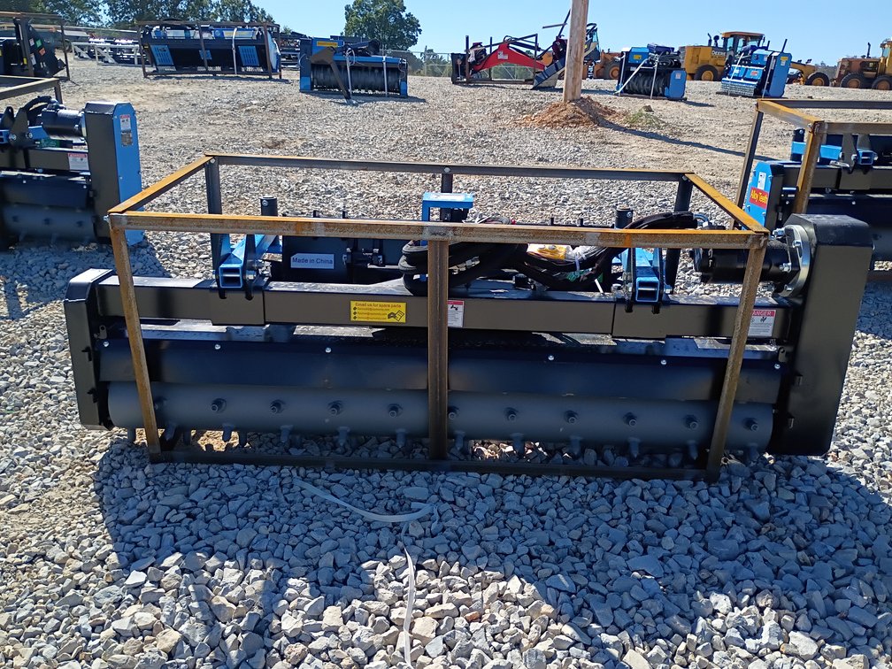 Raytree Soil Conditioner Skid Steer Attachment