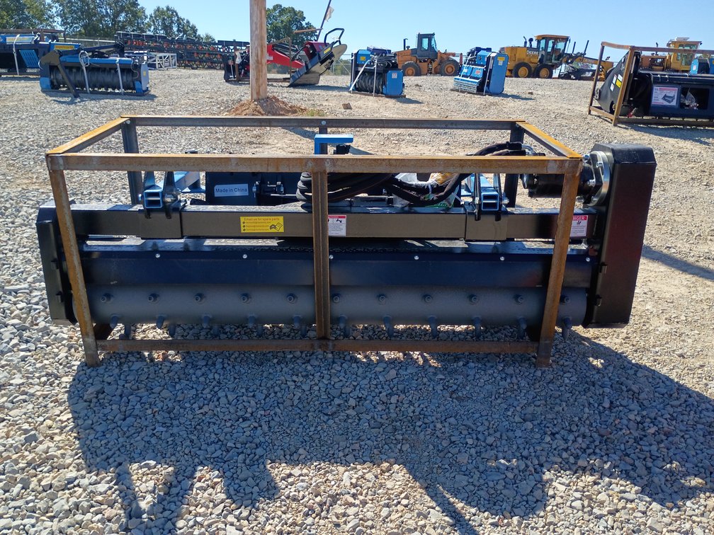 Raytree Soil Conditioner Skid Steer Attachment