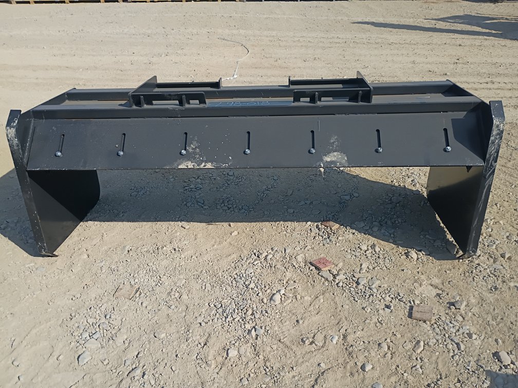 JCT Snowpusher Skid Steer Attachment