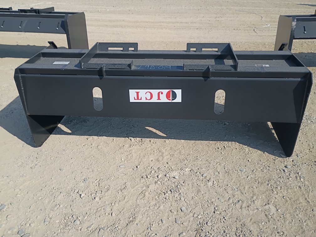 JCT Snowpusher Skid Steer Attachment
