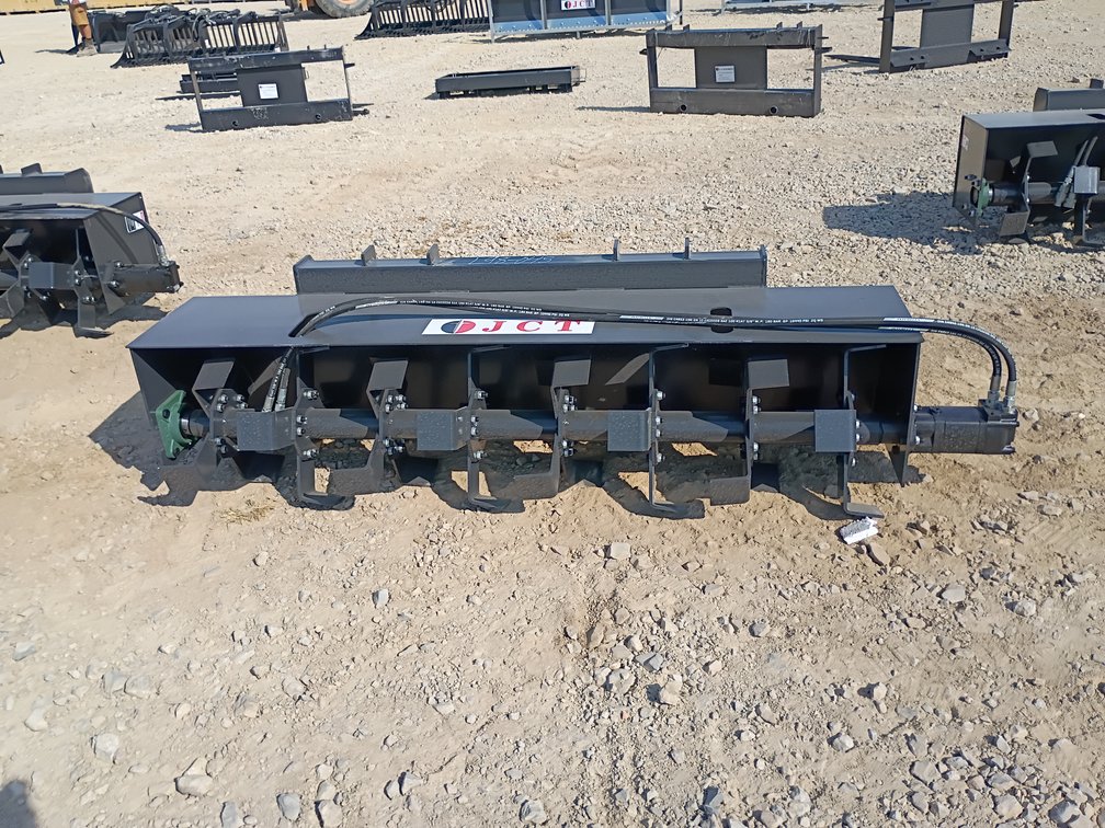 JCT Tiller Skid Steer Attachment