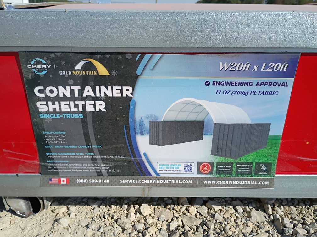 Chery 20'x20' Container Shelter Canopy