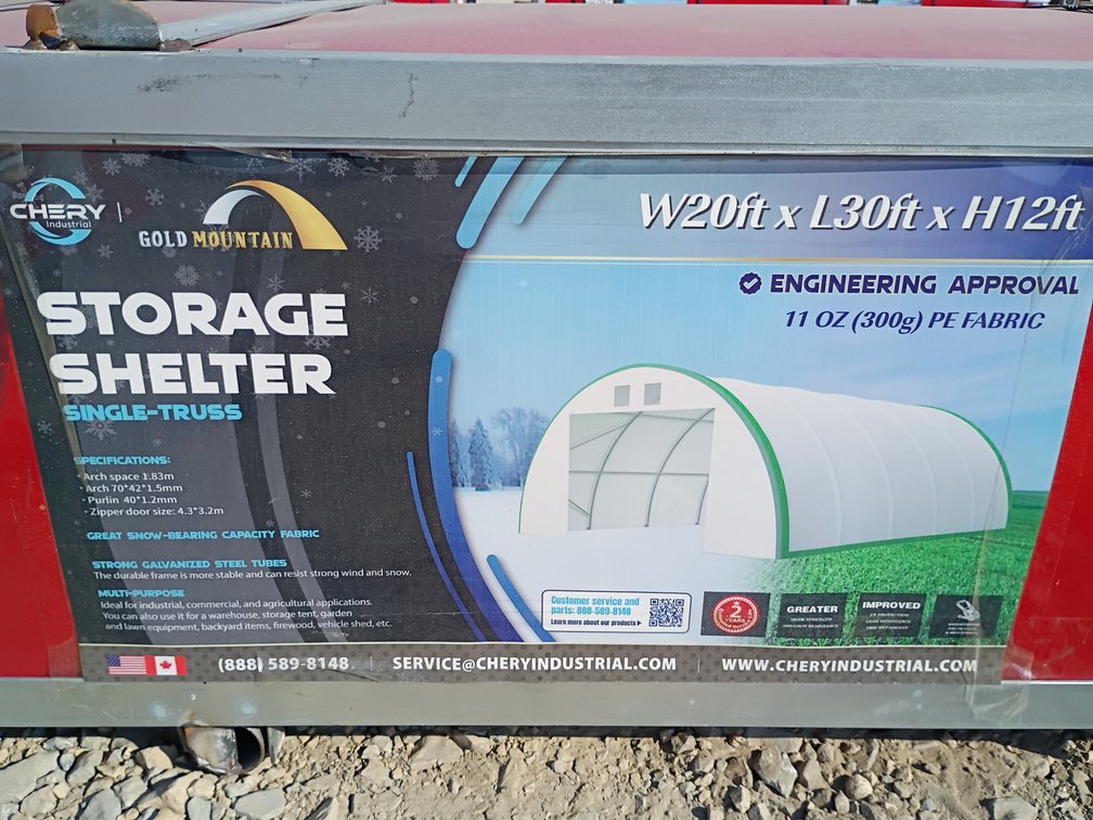 Chery 20'x30' Storage Shelter
