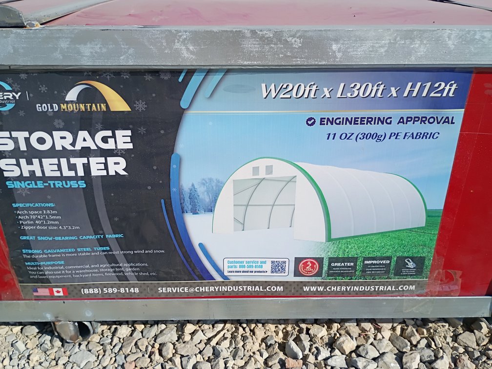 Chery 20'x30' Storage Shelter