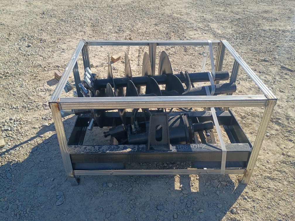 JCT Auger and Bits Skid Steer Attachment