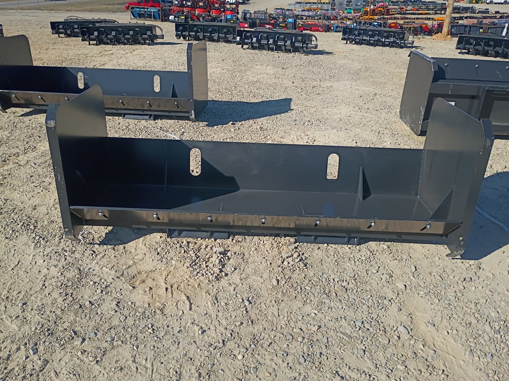 JCT Snowpusher Skid Steer Attachment