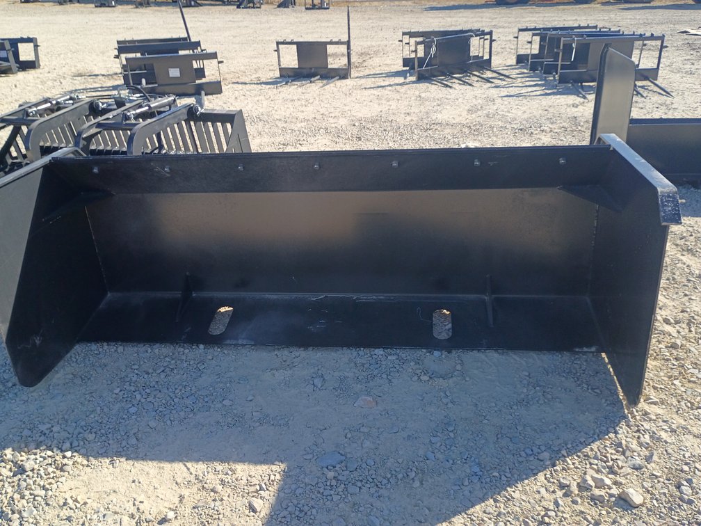 JCT Snowpusher Skid Steer Attachment