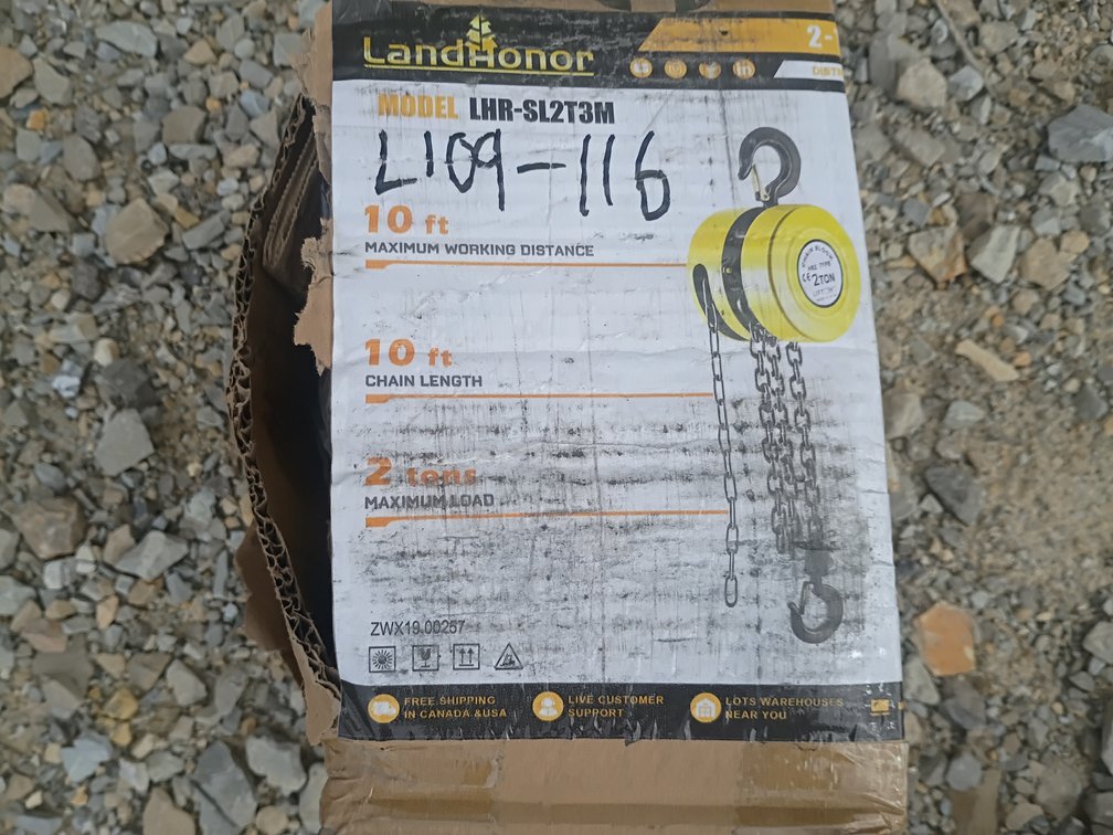 Lot L109-116