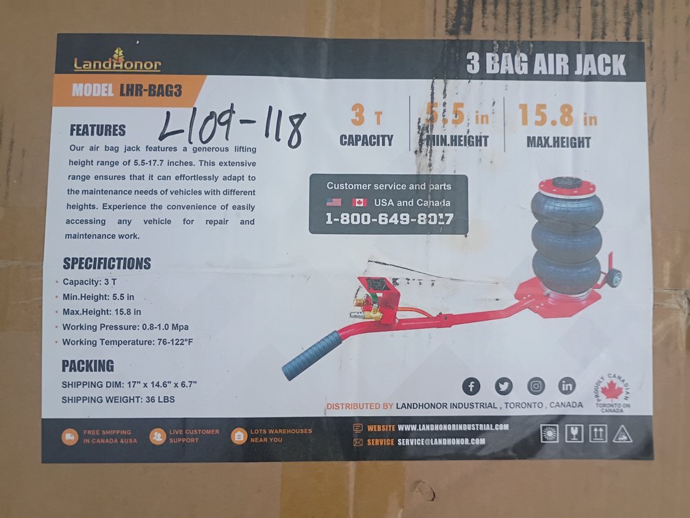 Lot L109-118