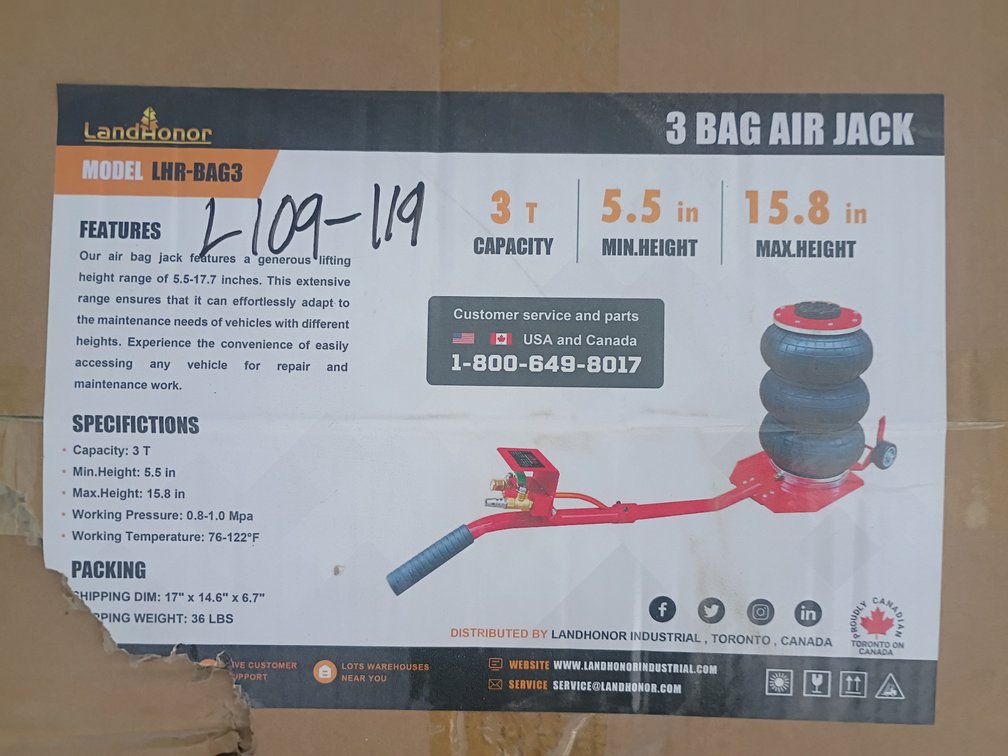 Lot L109-119