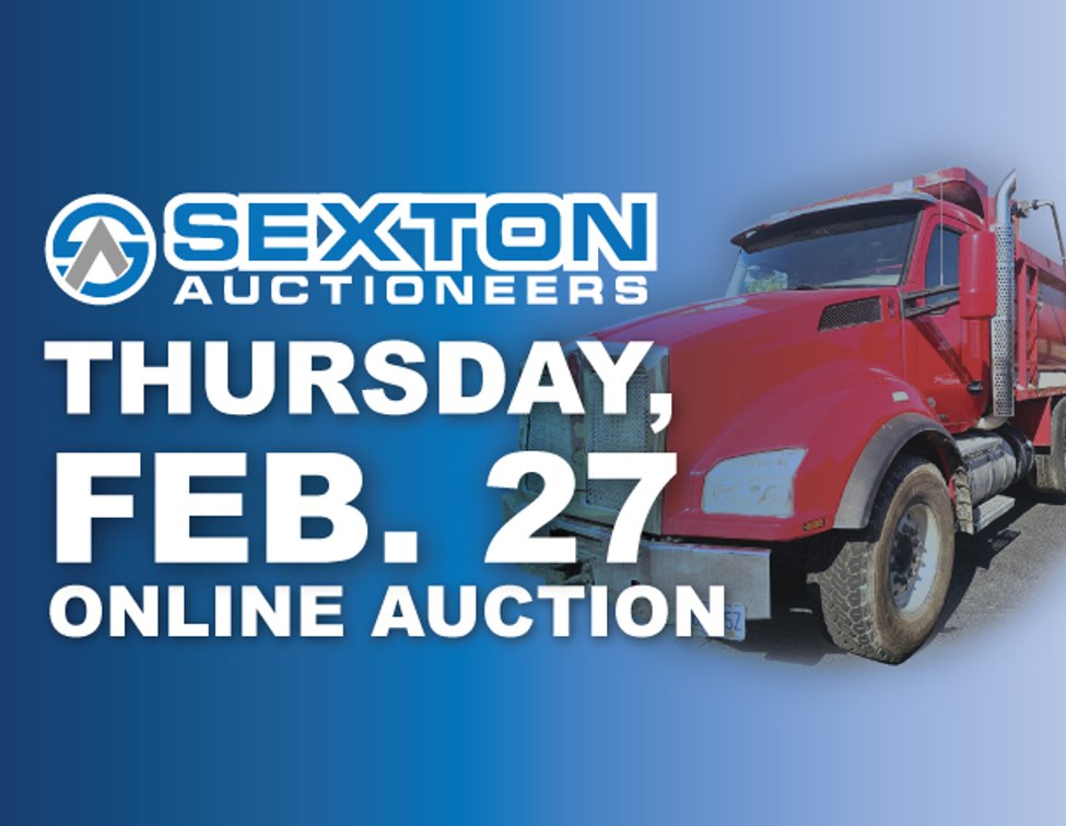 Image for Sexton Auctioneers February 27th Equipment Auction