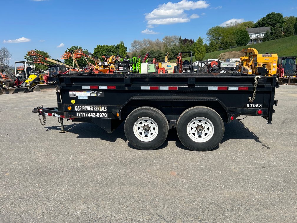 TRADUM 2021 PJ 6X12 dump trailer • VIN# 4P51D1622N3060946