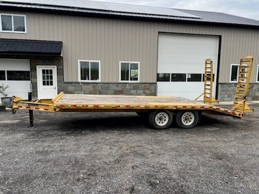 2014 CAM 20' Deckover Beavertail Trailer - VIN# 5JPBU2528EP034257