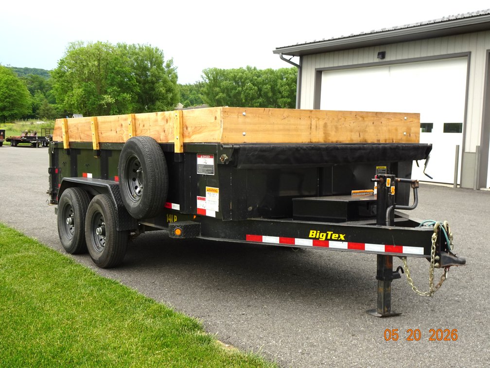 2024 Big Tex 14' Dump Trailer • VIN 16V1D1928R7331890