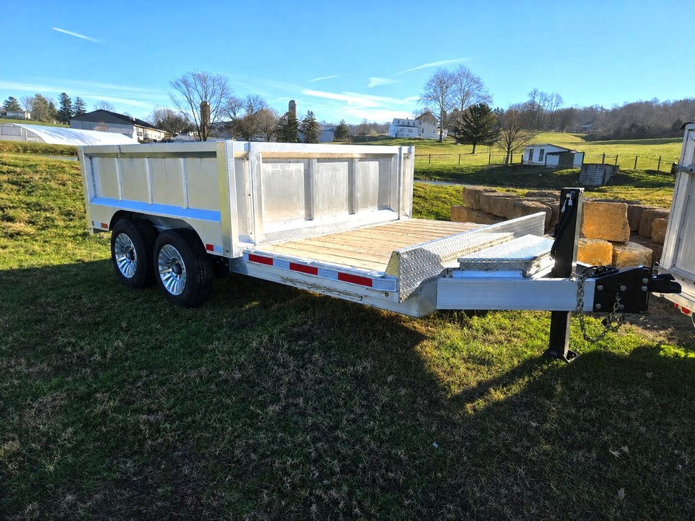Gap Hill 14’ Aluminum Dump Trailer • VIN: 1G9BD1426TG426260