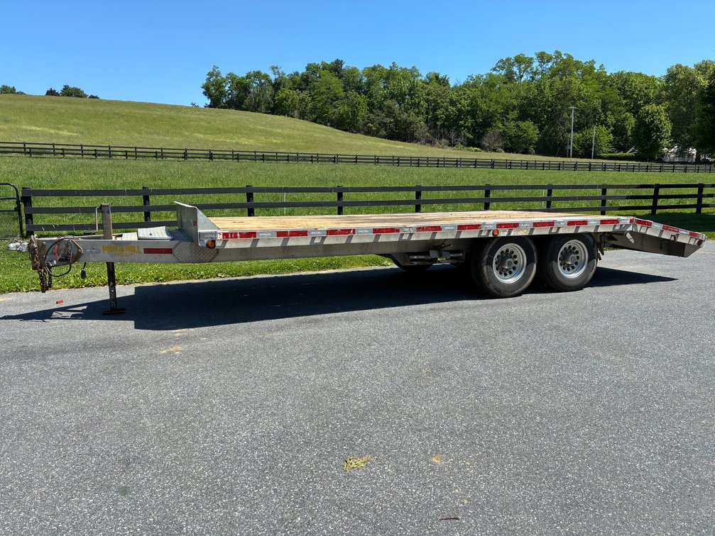 2014 Pine Hill 20' Aluminum Beavertail Deckover - VIN# 1P9BU2022EG402083