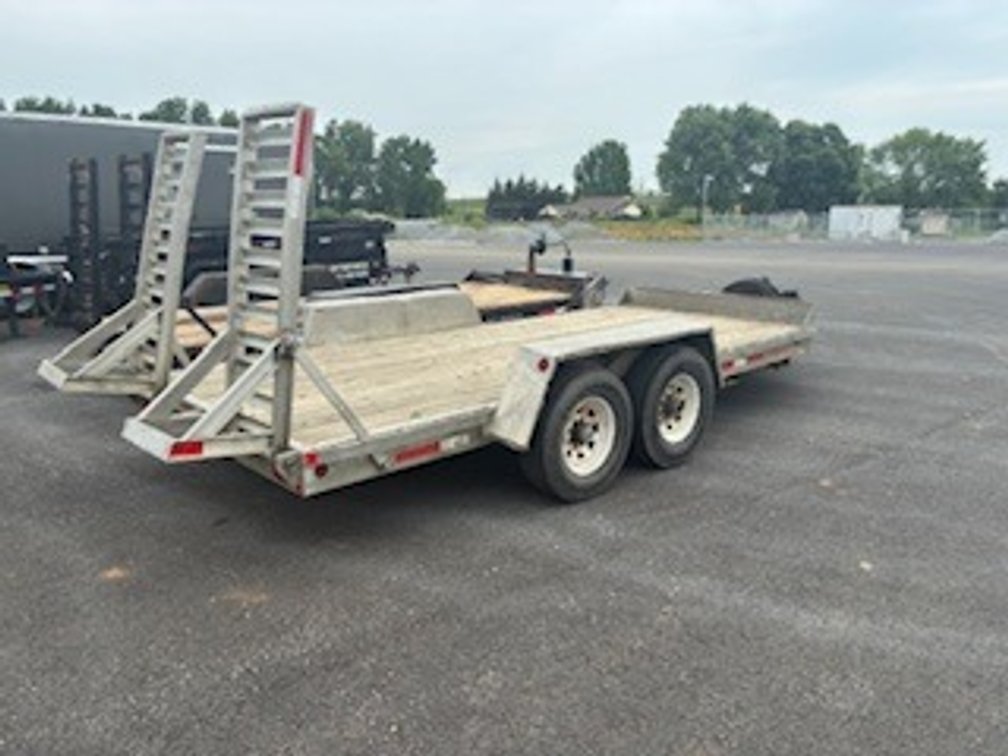 Lanchester Aluminum Skidloader Trailer - VIN# 1P9BU16234G402058