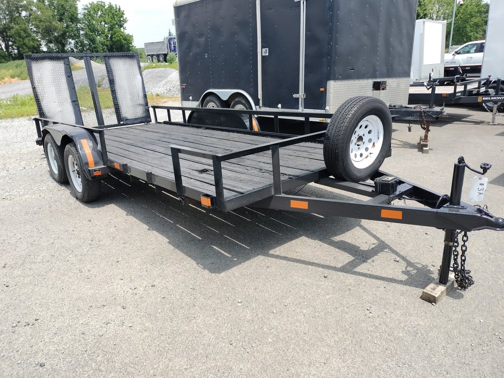 78"x16' Landscape Trailer • VIN# 4YMUL16296V004497