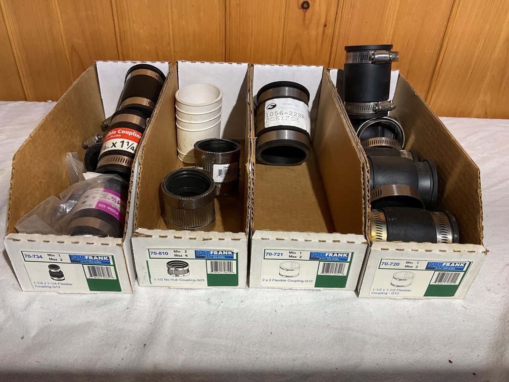 Fernco couplers