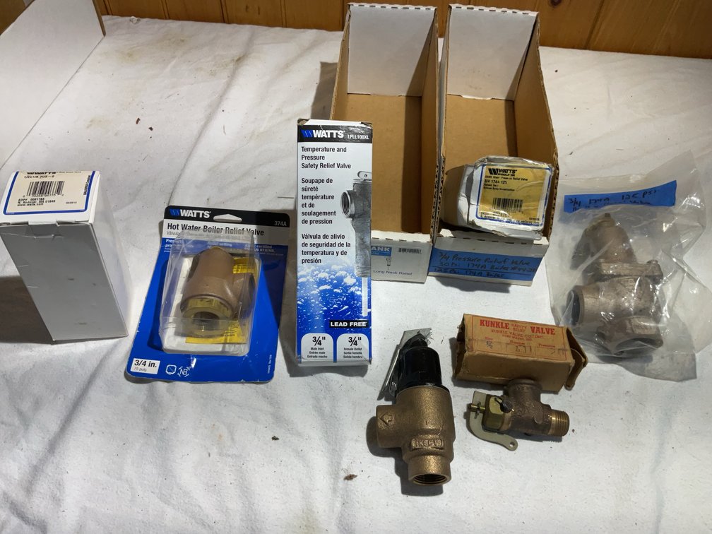 Miscellaneous relief valves