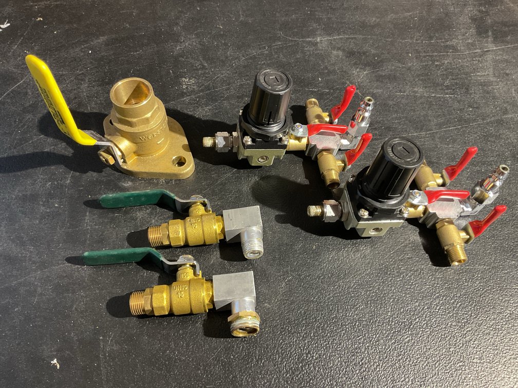Miscellaneous plumbing, controls and valves